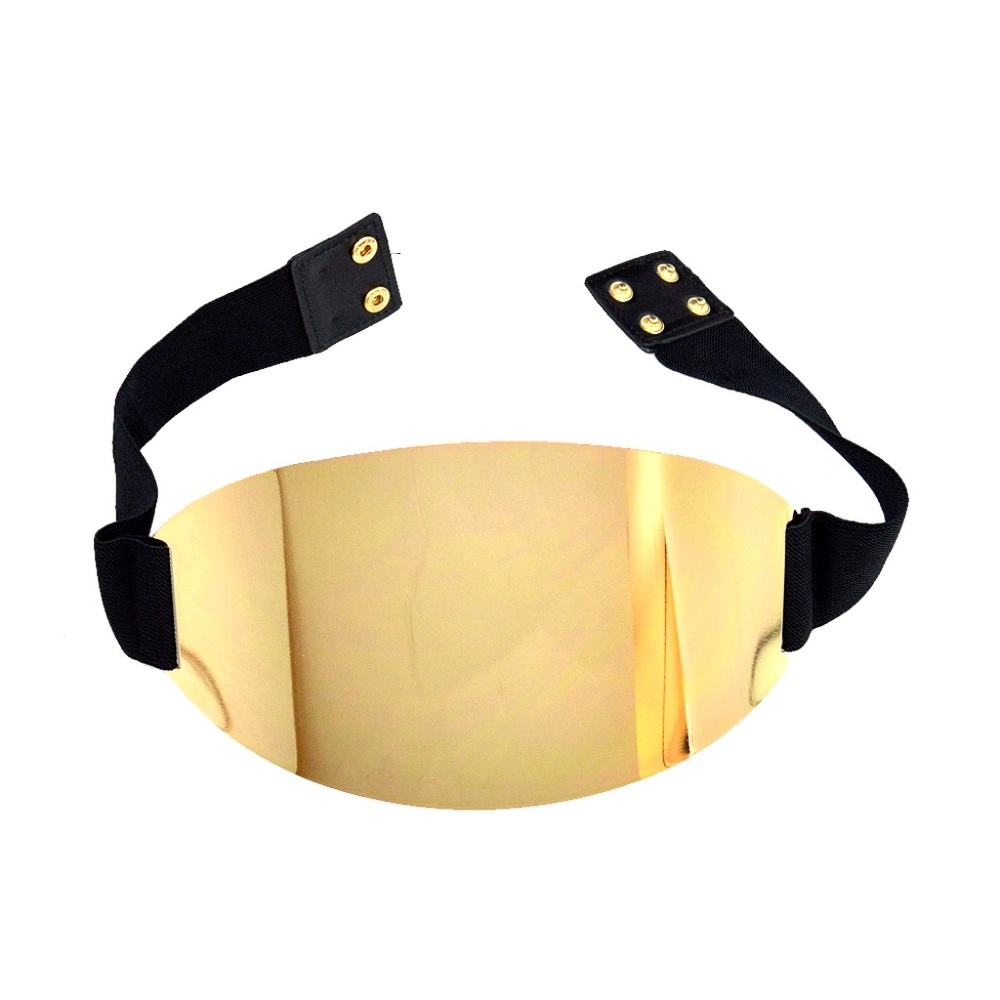 Oversized Oval Gold Fashion Belt